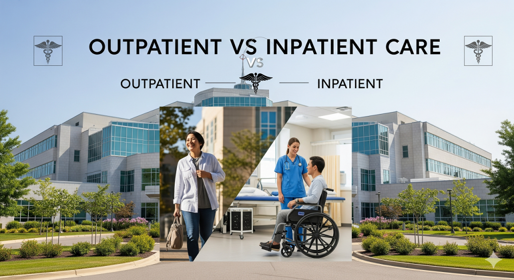 Outpatient vs inpatient