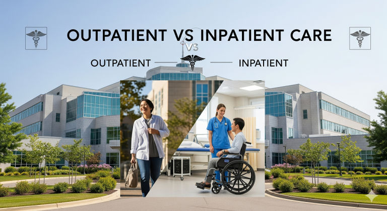 Outpatient vs inpatient