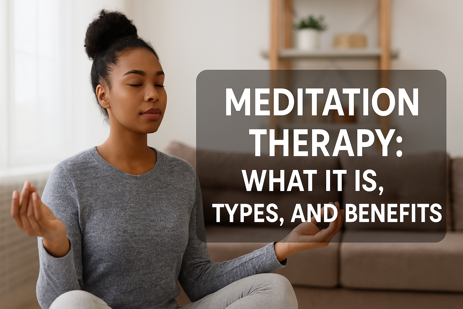 Meditation Therapy: What It Is, Types, and Benefits