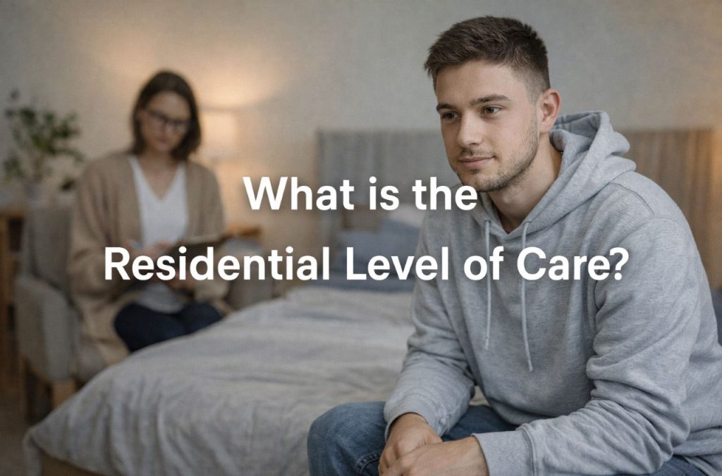 What is the Residential Level of Care Understanding Structured Recovery Support