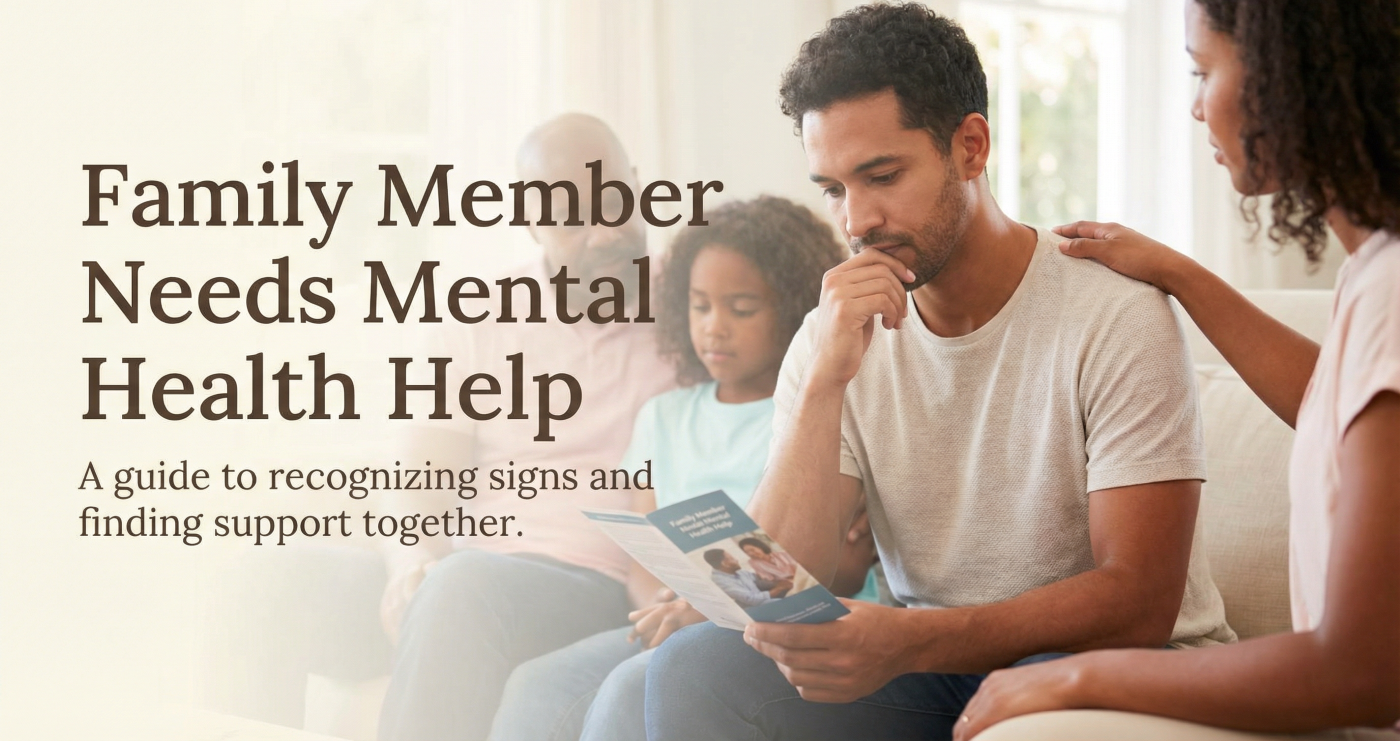 Family Member Needs Mental Health Help