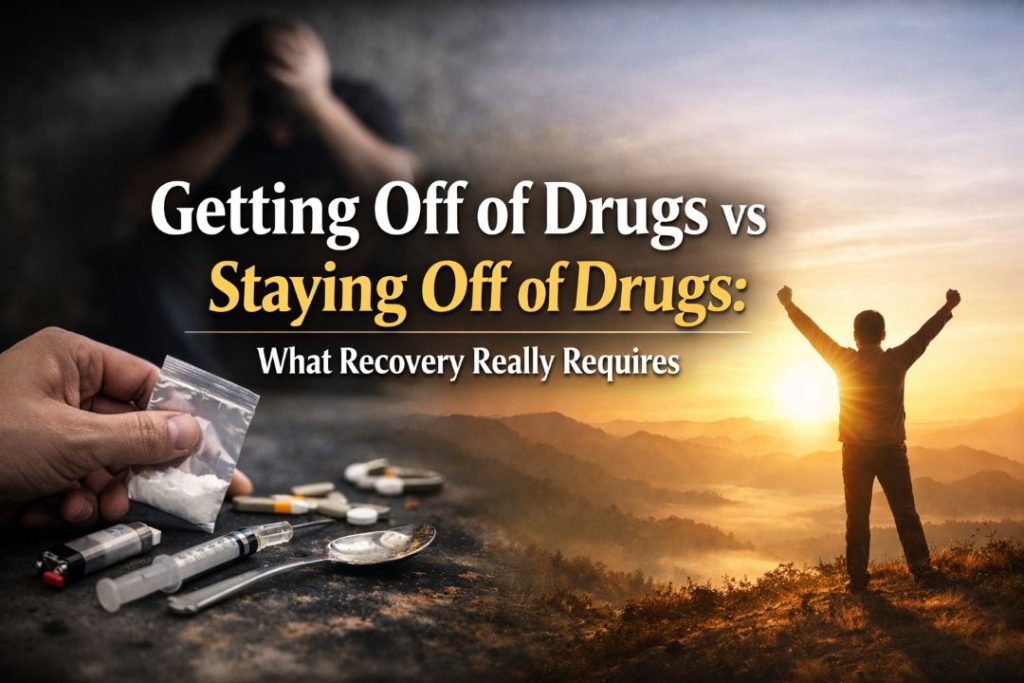 Getting Off of Drugs vs Staying Off of