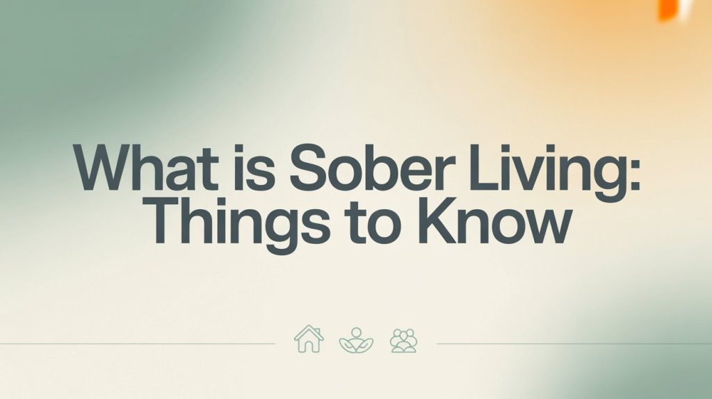 What is Sober Living – Things to Know