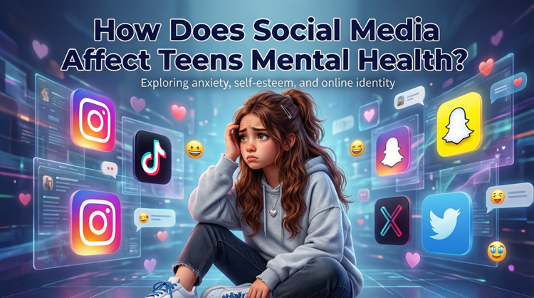 How Does Social Media Affect Teens Mental Health