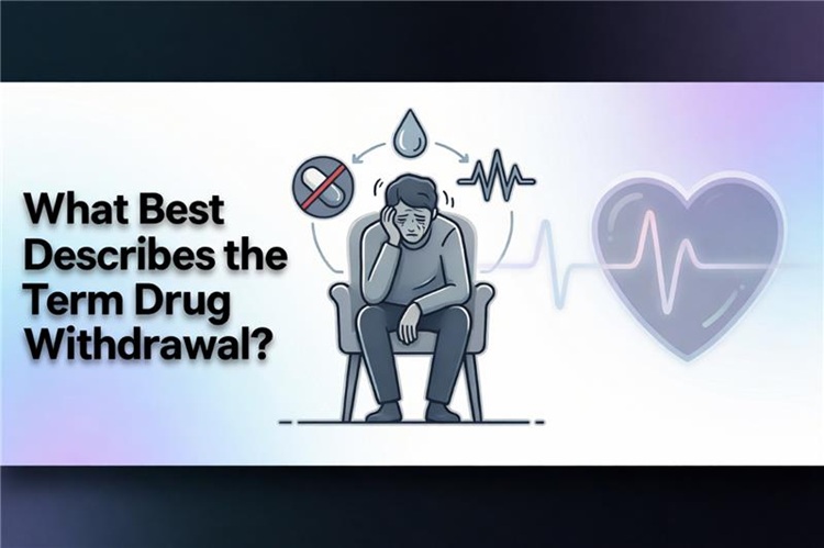 What Best Describes the Term Drug Withdrawal
