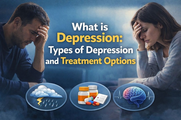 What is Depression Types of Depression and Treatment Options