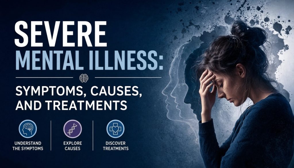 Severe Mental Illness: Symptoms, Causes, and Treatments