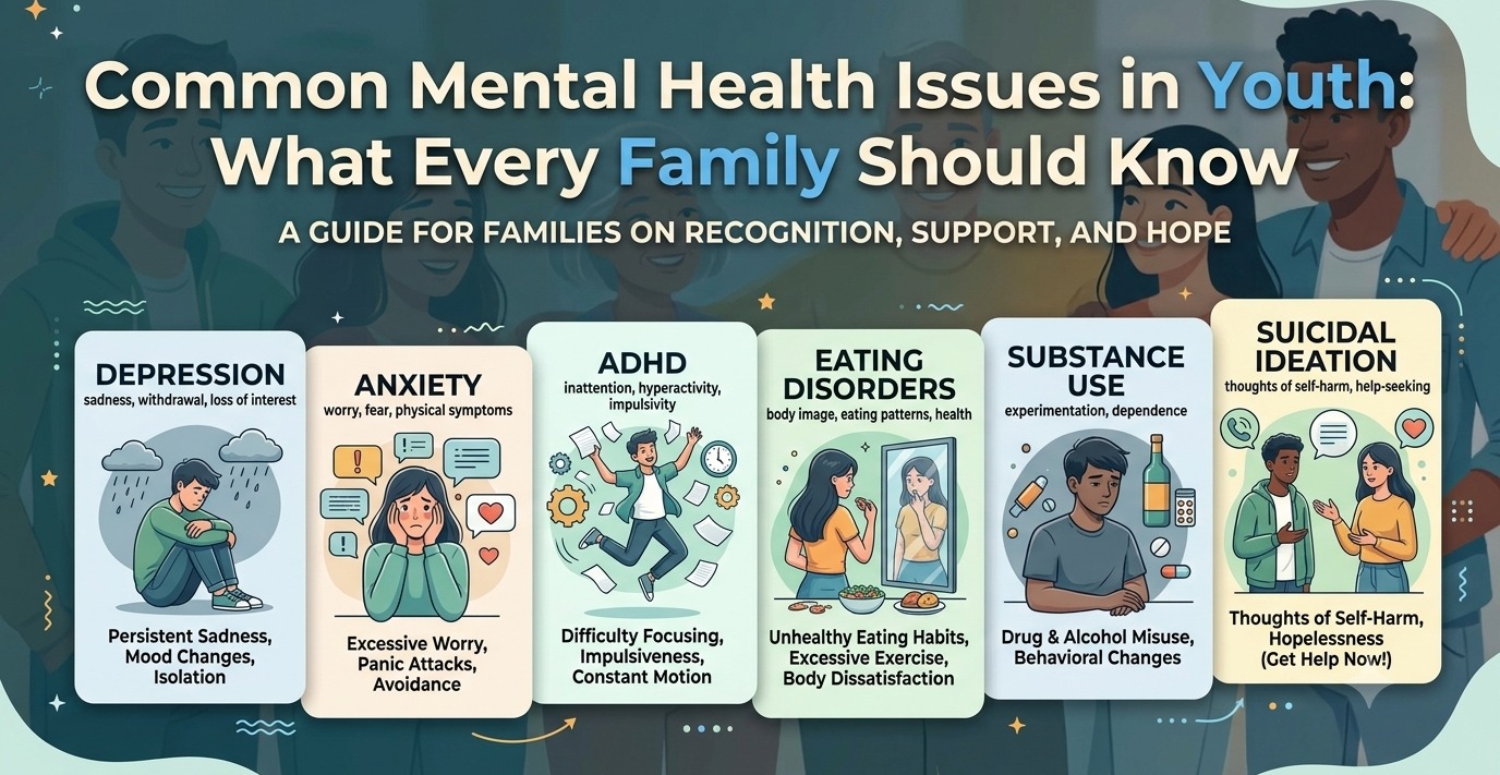 Common Mental Health Issues in Youth: What Every Family Should Know