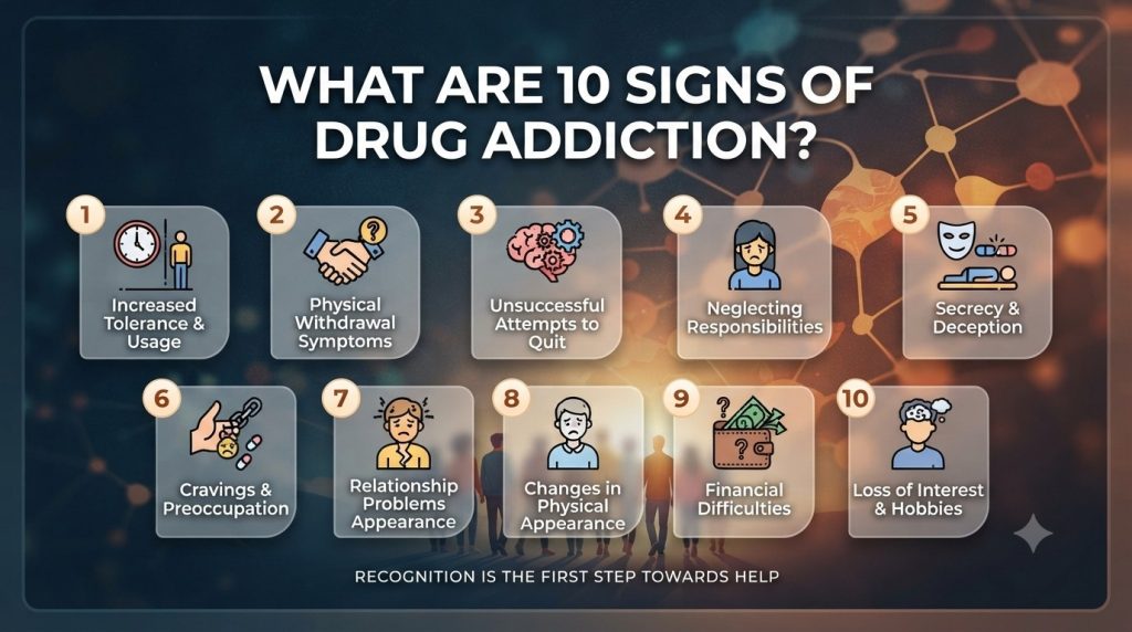 What Are 10 Signs of Drug Addiction?