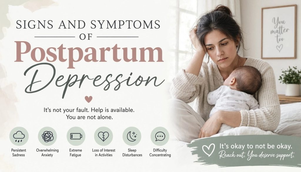 Signs and Symptoms of Postpartum Depression