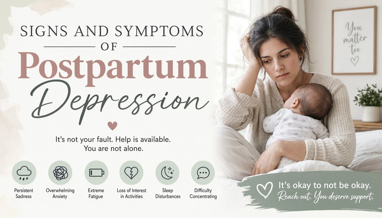 Signs and Symptoms of Postpartum Depression