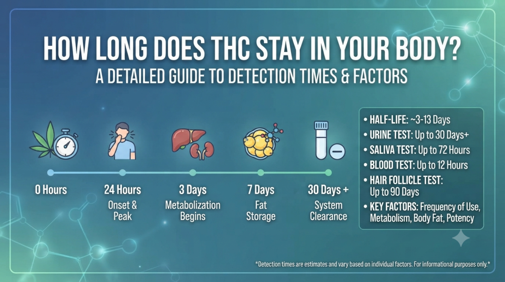 How Long Does THC Stay in Your Body?