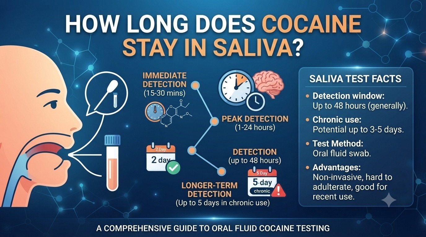 How Long Does Cocaine Stay in Saliva?