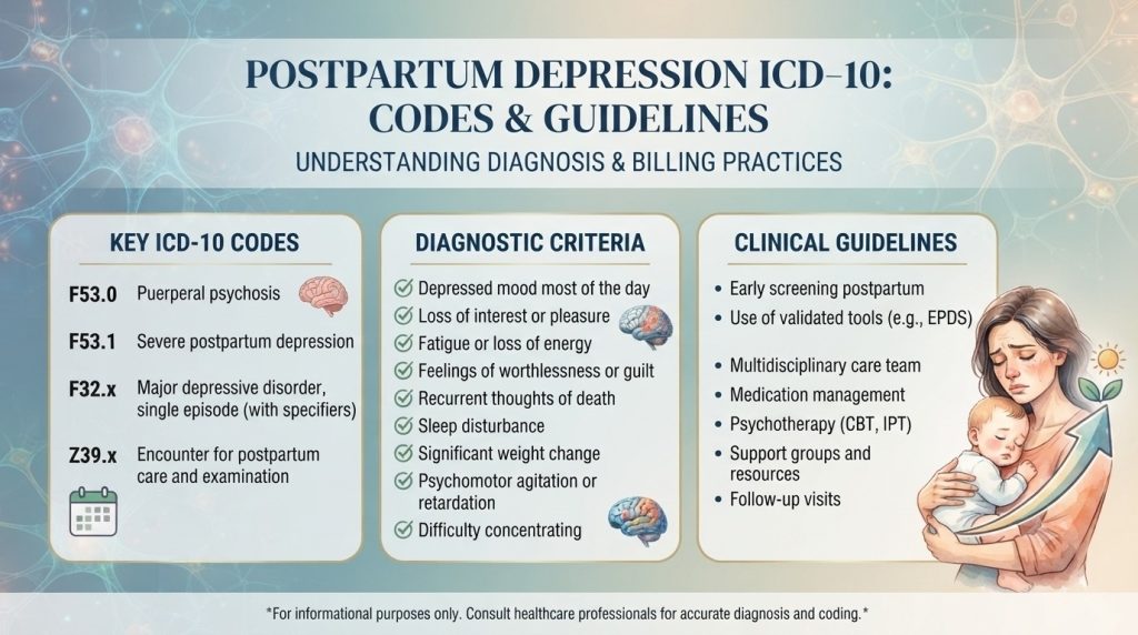 Postpartum Depression ICD-10: Codes & Guidelines