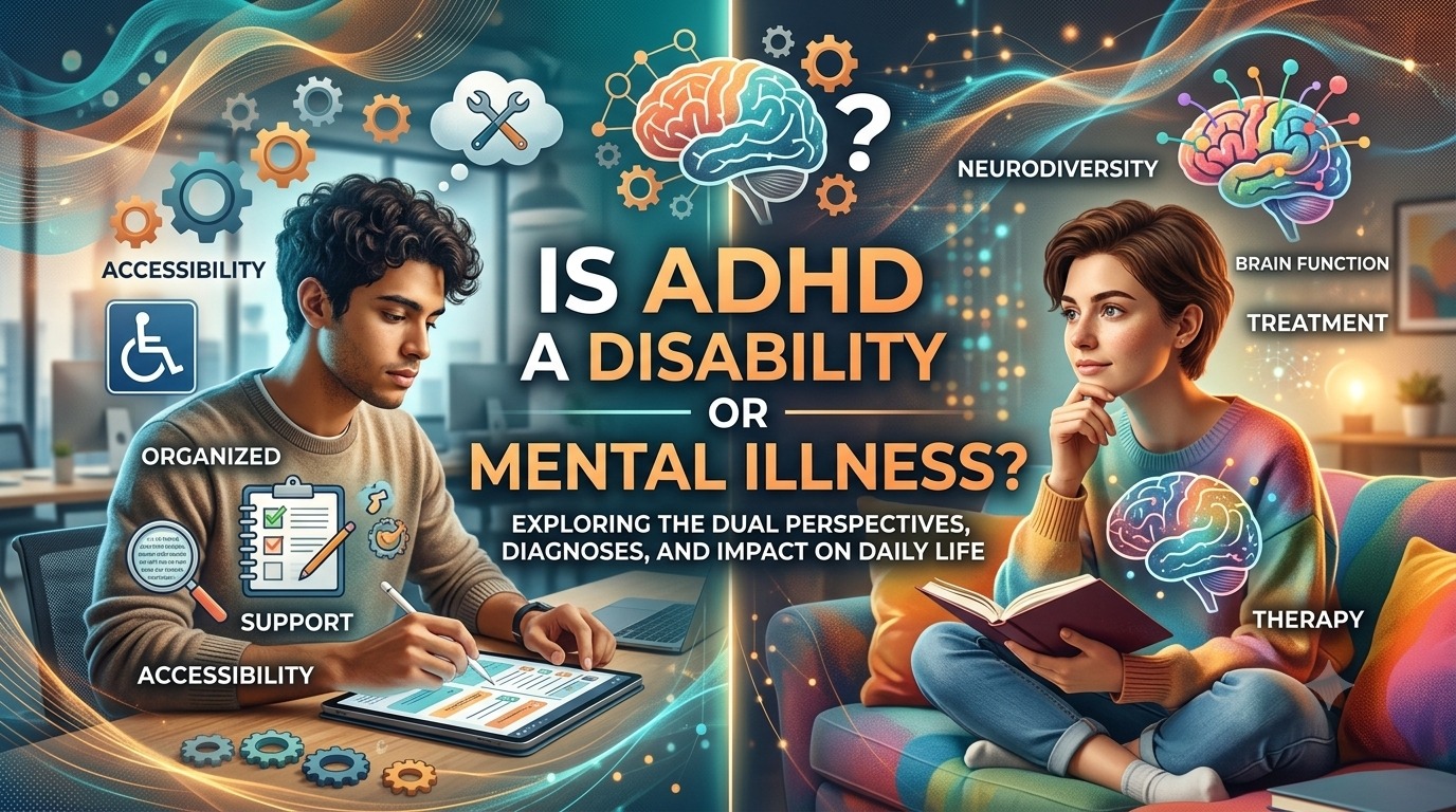 Is ADHD a Disability or Mental Illness?