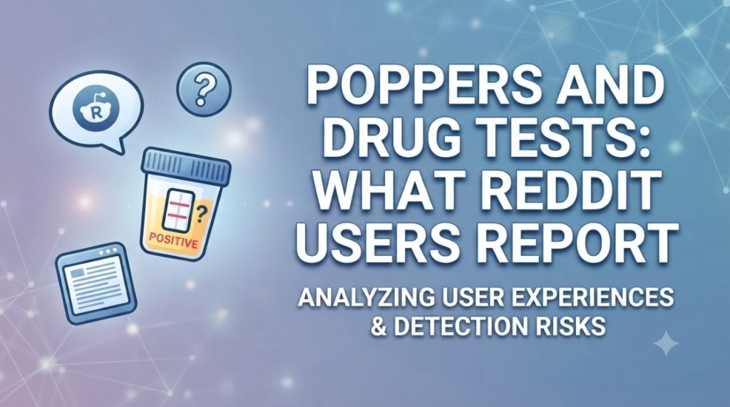Poppers and Drug Tests: What Reddit Users Report