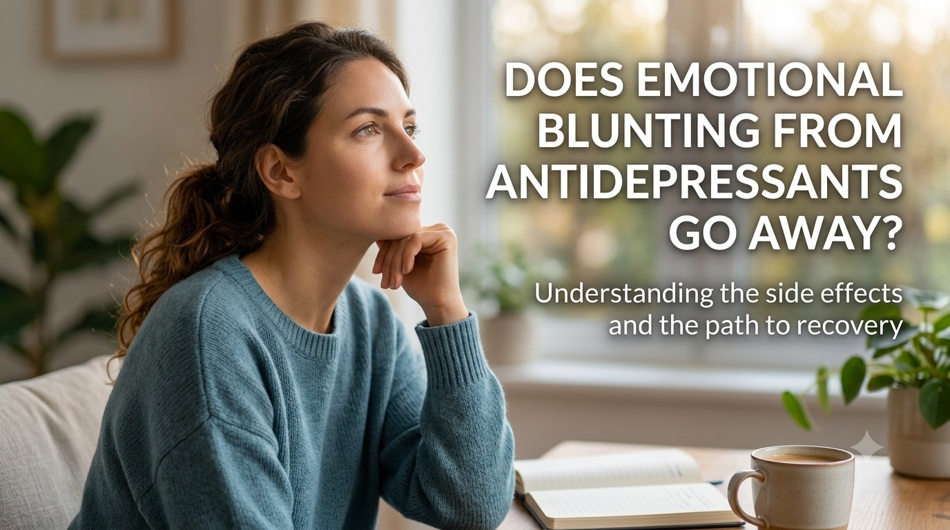 Does Emotional Blunting From Antidepressants Go Away?