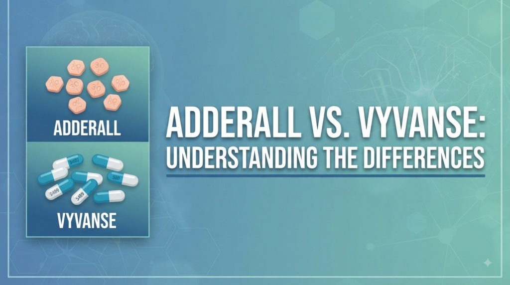 Adderall vs. Vyvanse: Understanding the Differences